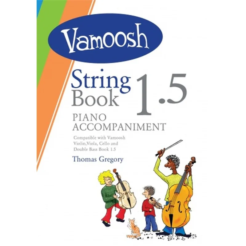 Vamoosh - String Book 1.5 - klavírní doprovody
