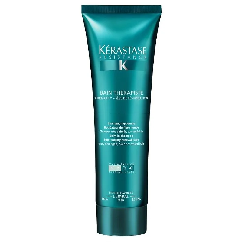 KÉRASTASE Resistance Bain Thérapiste 250ml - obnovujúci šampón pre zničené vlasy