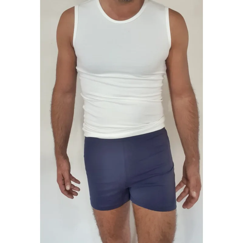 Bavlnené boxerky voľné DEREK - XL, MIX tmavá (sivá, čierna, antracit)