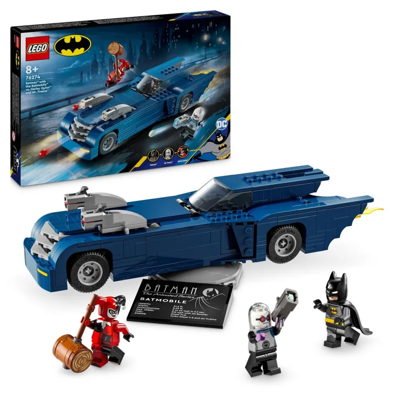 LEGO DC Batman 76274 Batman a Batmobil vs. Harley Quinn a Mr. Freeze™