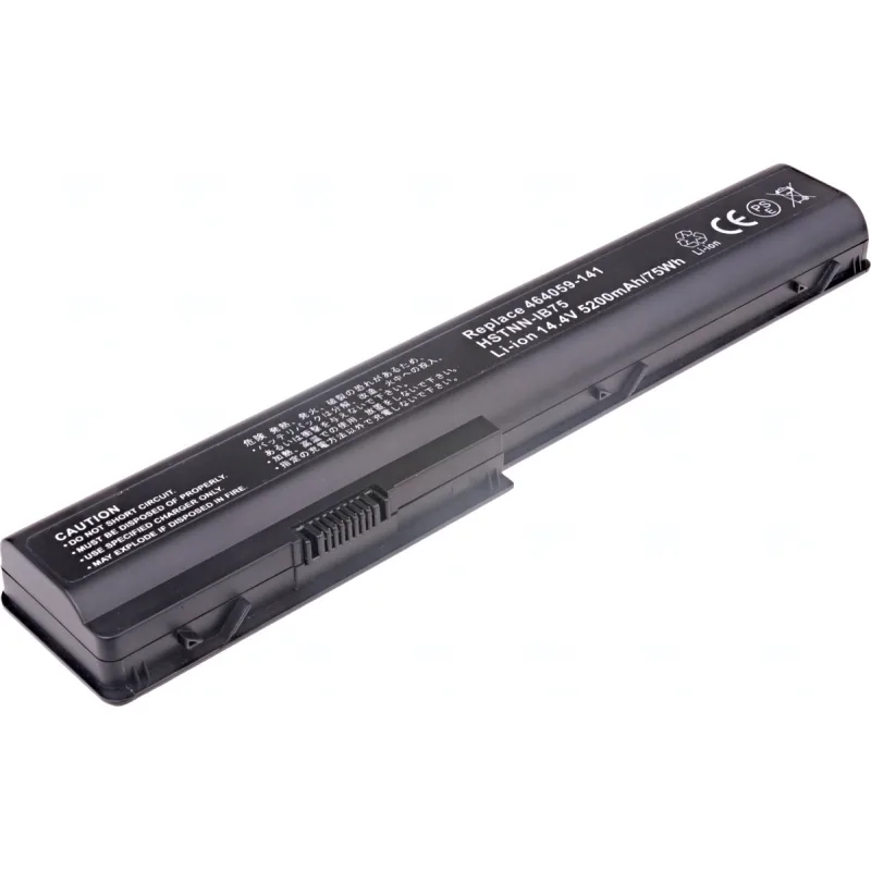 Baterie T6 Power pro HP Pavilion dv7-1000, dv7-2000, dv7-3000, dv8-1000 serie, 5200mAh, 75Wh, 8cell NBHP0032