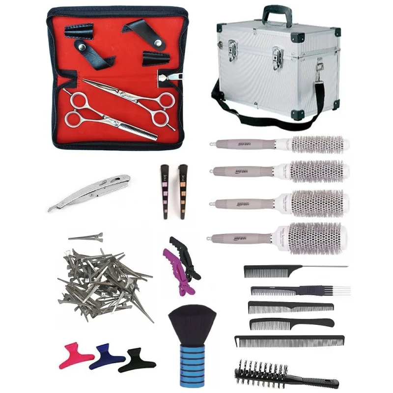 PRO FEEL JAPAN SET Alu kufr TL39 Kadernícky set pre učňov - hliníkový kufor s vybavením pre pravákov