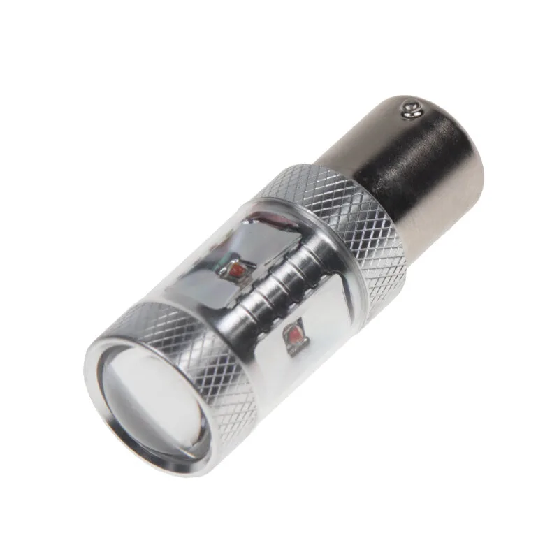 CREE LED BA15S 12-24V, 30W (6x5W) oranžová 95c-ba15s-30wo