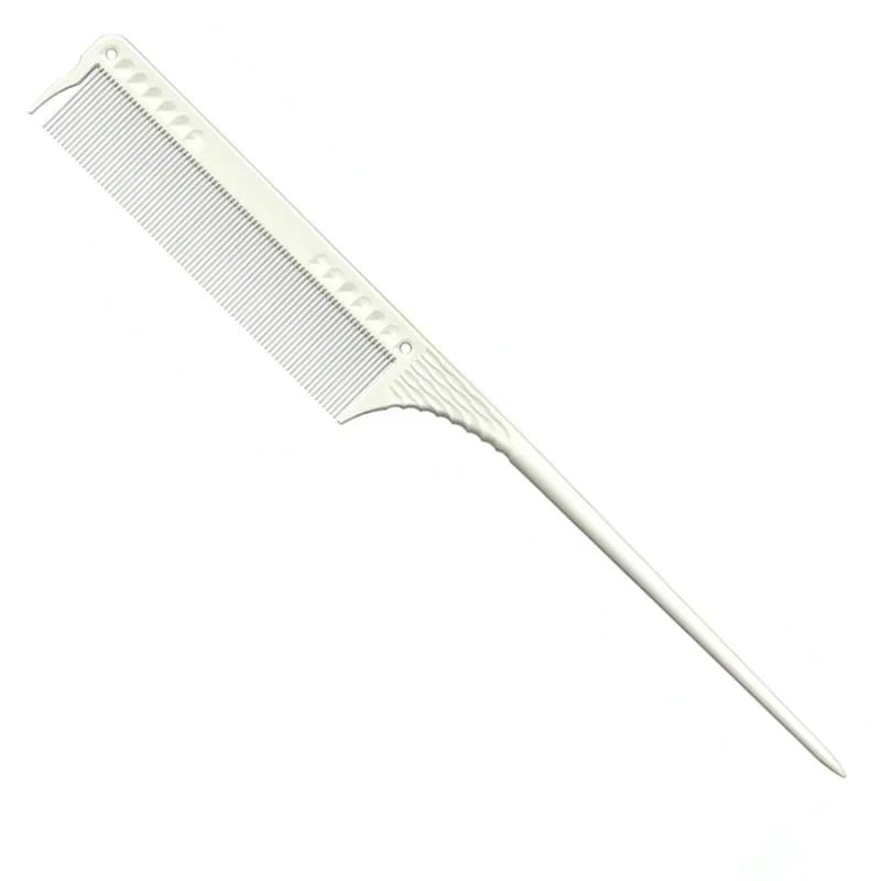 JRL Professional Profesionálny tupírovací hrebeň JRL Fine teeth tail comb J101 - biely