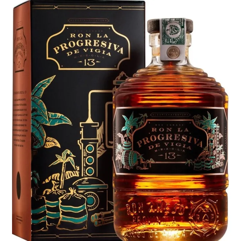 Ron La Progresiva de Vigia 13 v kartóniku 41% 0,7l