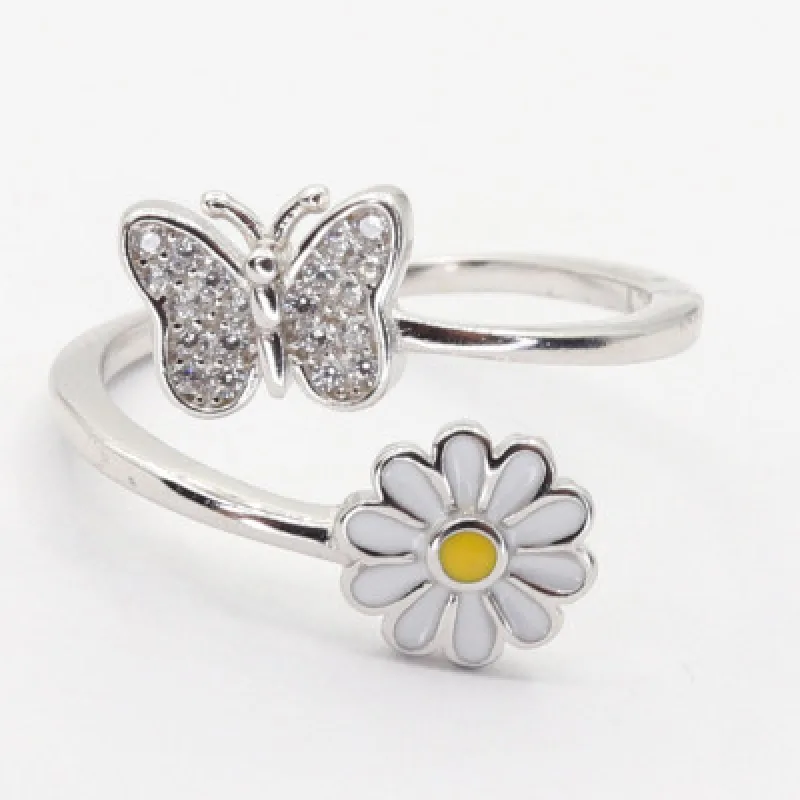 Strieborný prsteň s kameňom KA R3868, 56