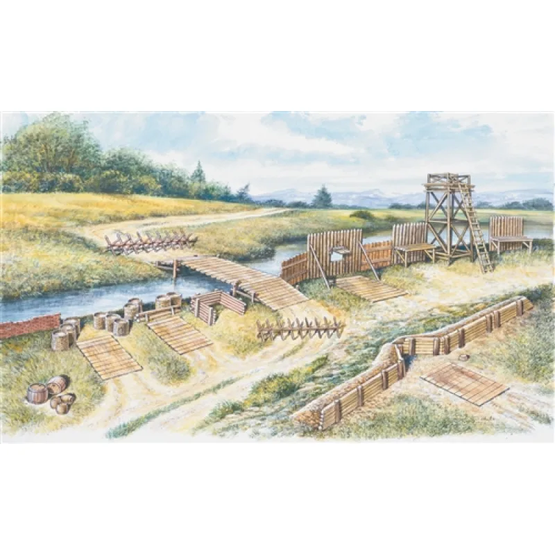 Italeri Model Kit doplnky 6030 - BATTLEFIELD ACCESSORIES SET (1:72)