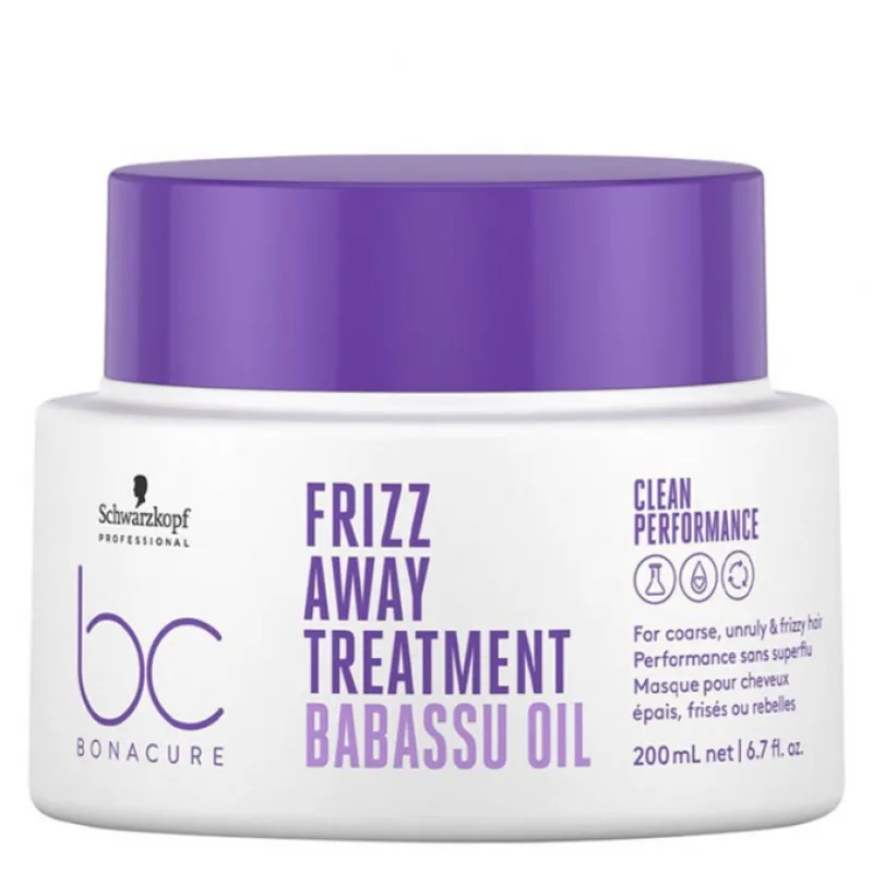 SCHWARZKOPF BC Frizz Away Treatment 200ml - maska pre nepoddajné a krepovaté vlasy