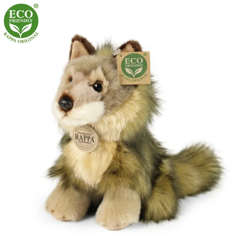 Rappa Plyšový vlk / kojot 20 cm ECO-FRIENDLY