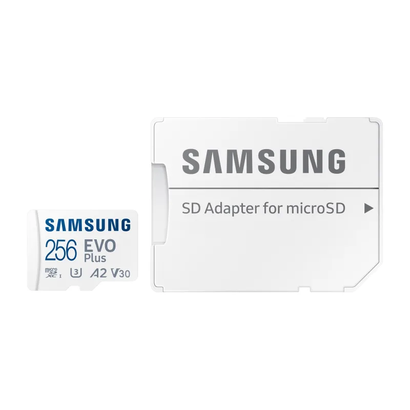 Samsung EVO Plus/micro SDXC/256GB/UHS-I U3 / Class 10/+ Adaptér/Bílá MB-MC256SA/EU