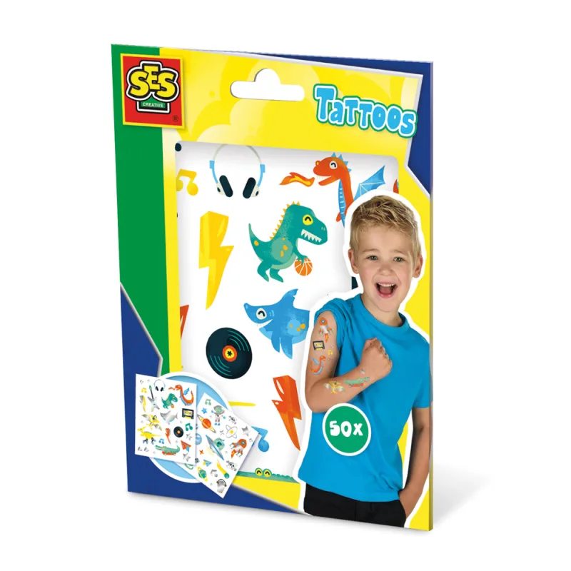 SES Detské tetovanie, 50 ks