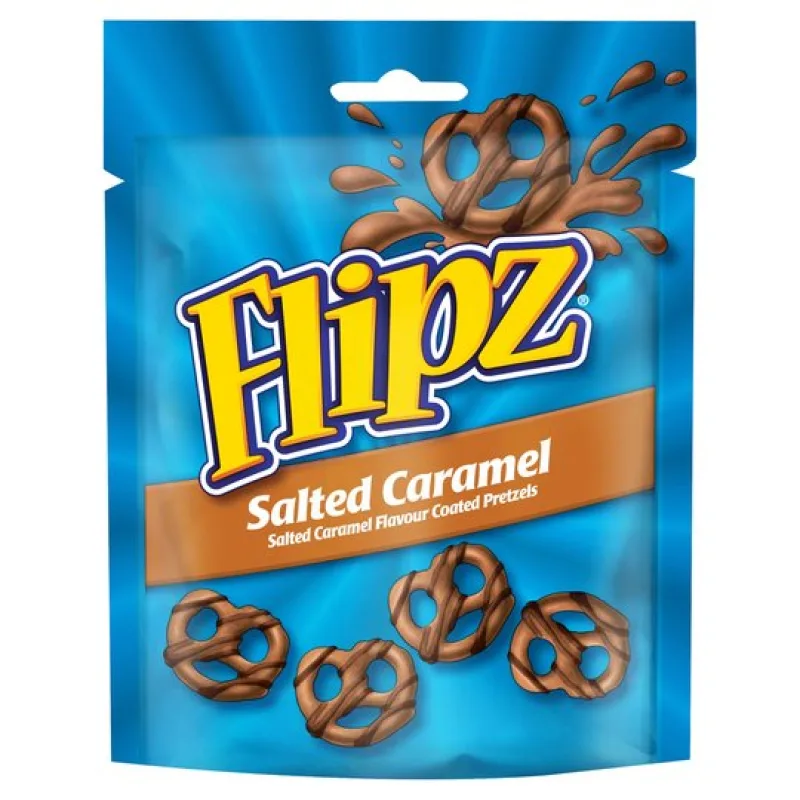 Flipz praclíky slaný karamel 90g