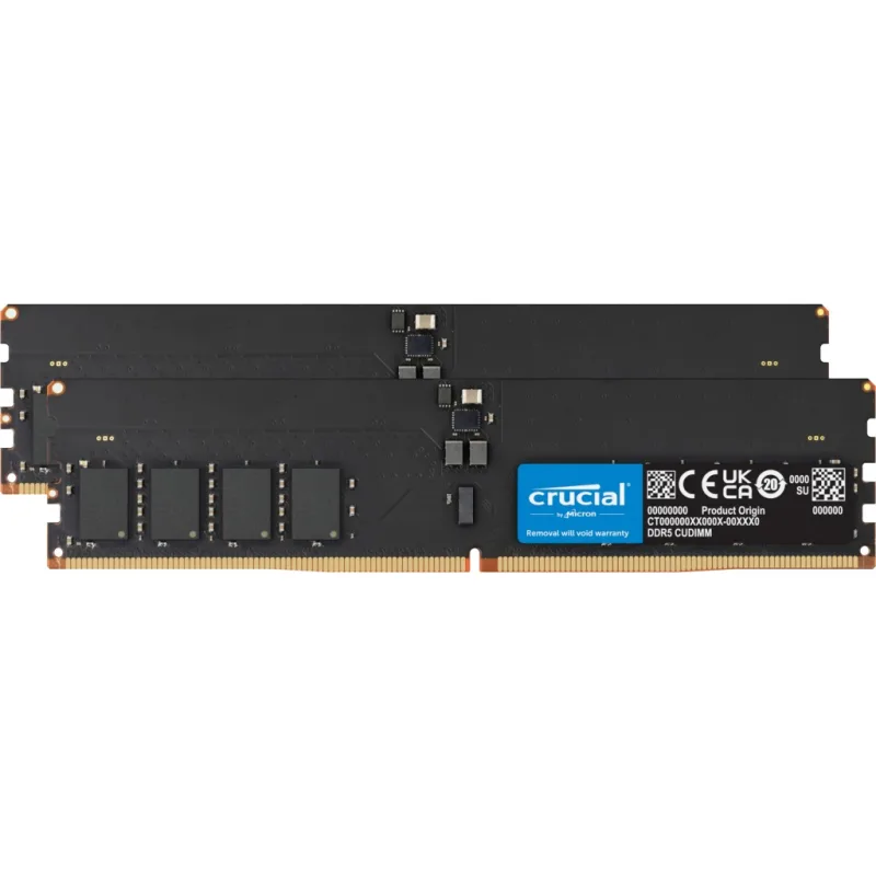 CRUCIAL Crucial/CUDIMM DDR5/64/6400MHz/CL52/2x32GB CT2K32G64C52CU5