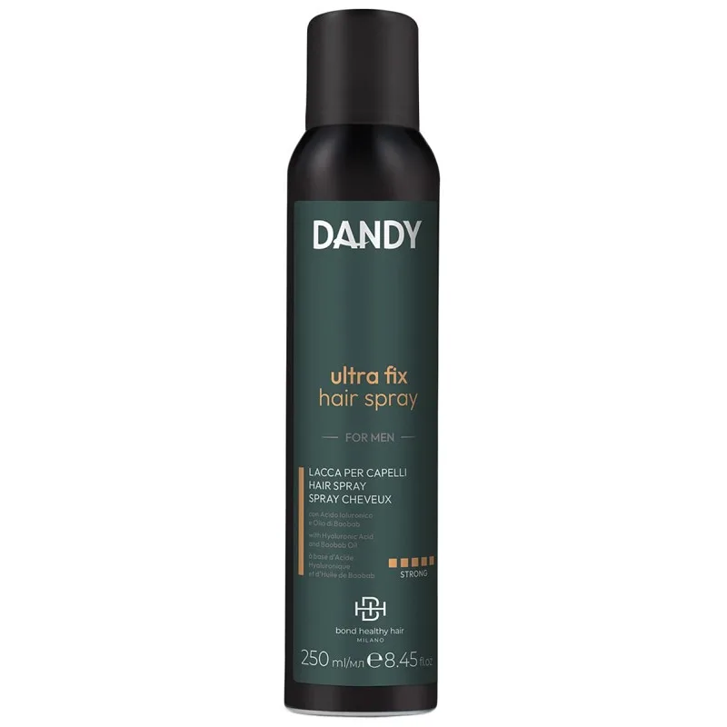 DANDY For Men Ultra Fix Hair Spray 250ml - ultra silný lak na vlasy pre mužov