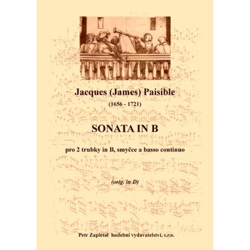 NotaNota Sonata in B (transpozice)