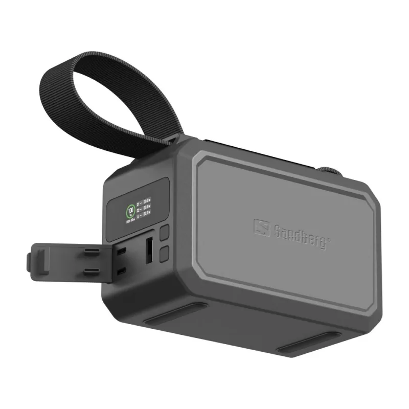 NONAME Sandberg Survivor Powerbank 40000 mAh PD100W, outdoorová powerbanka, černá 421-14