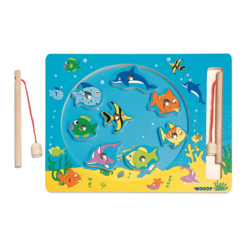 Woody Rybolov - magnetická hra