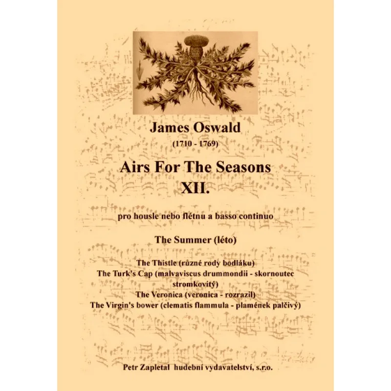 NotaNota Airs For The Seasons XII. - The Summer (léto)