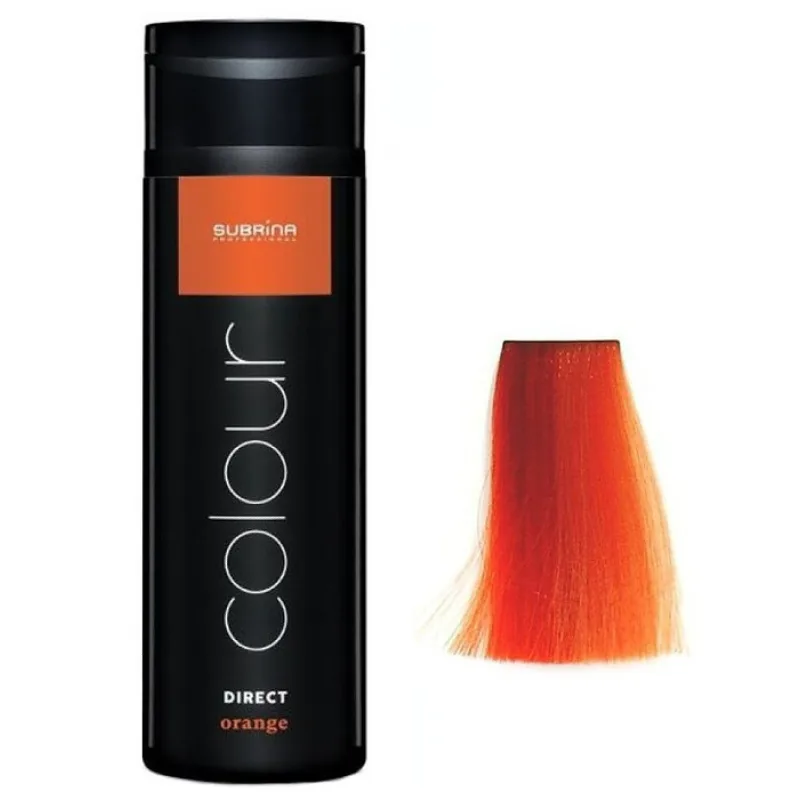 SUBRÍNA SUBRINA Direct Colour Orange 200ml - Gélová farba na vlasy - oranžová
