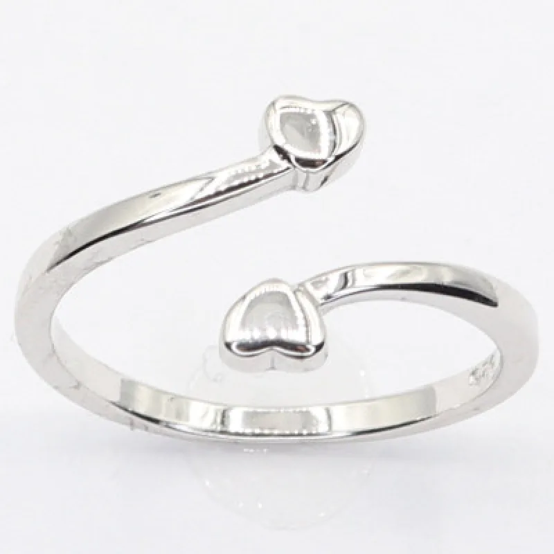 Strieborný prsteň KA R3310, 54