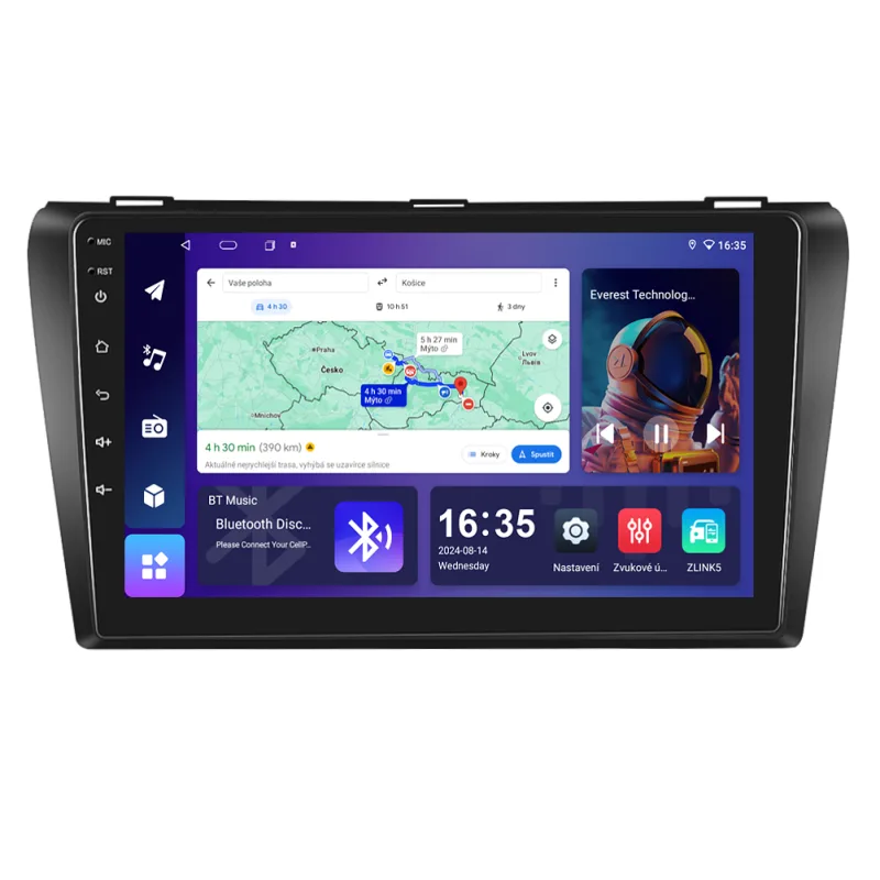 Isudar 2DIN autorádio T68B-IEV25 Android, Mazda 3 - I. generace B219