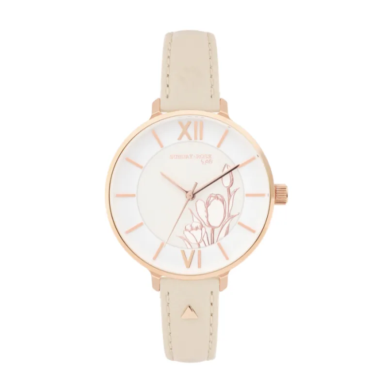 Fashion Tulip Leather SUNDAY ROSE SUN-F08