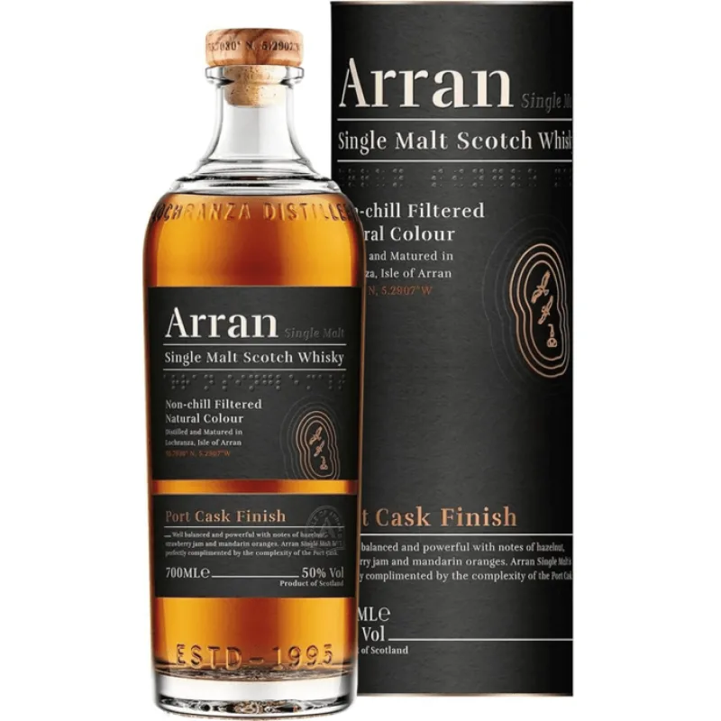 Arran Port Cask Finish 50% 0,7 l (tuba)