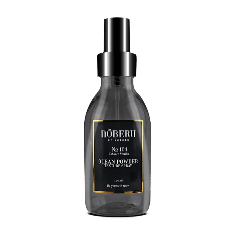 NOBERU OF SWEDEN Slaný sprej s púdrom na vlasy NOBER Ocean powder texture sprej Tobacco vanilla 150 ml