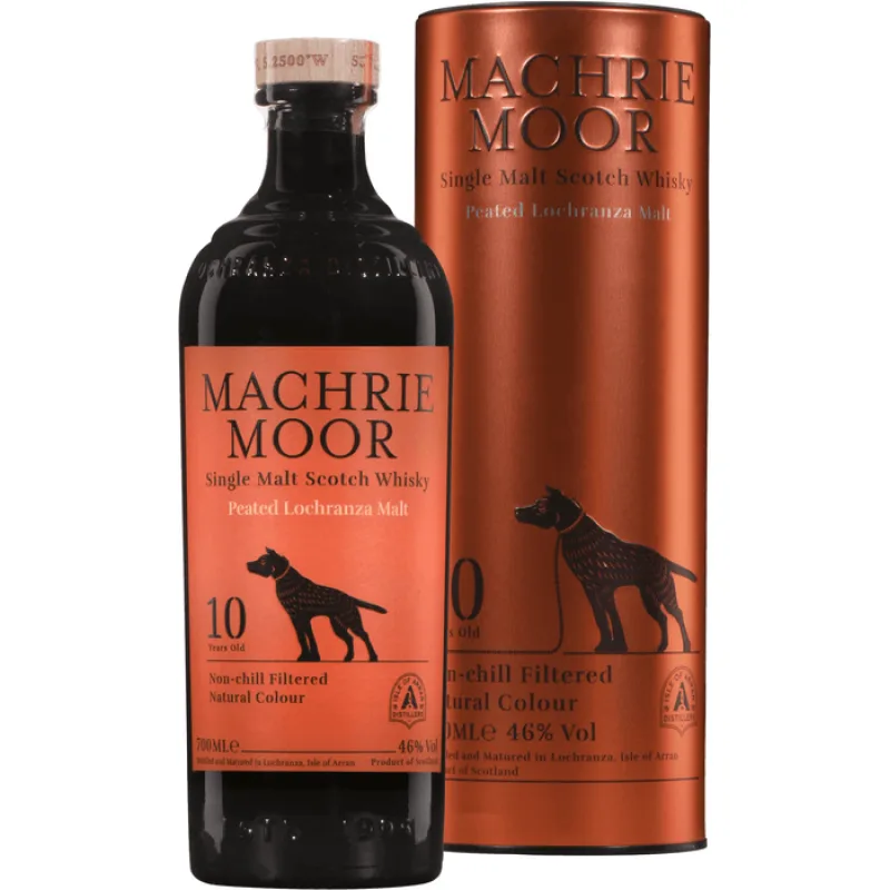Machrie Moor 10 ročná 46% 0,7 l (tuba)