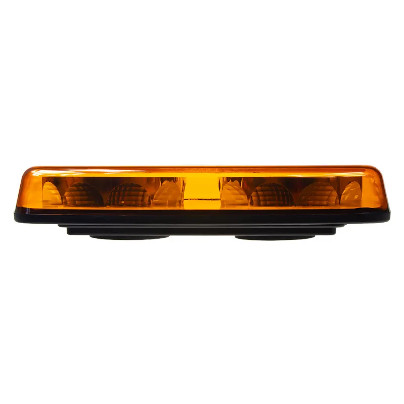 LED rampa oranžová, 20LED, magnet, 12-24V, 304mm, ECE R65 R10 sre2-211