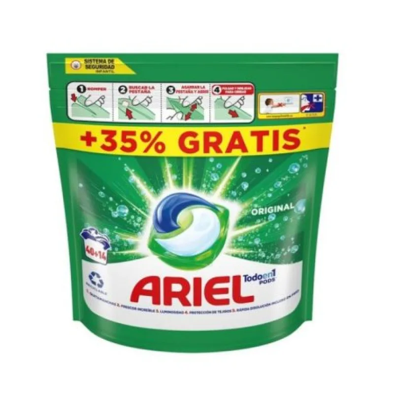 Ariel Regular gélove tablety na pranie 54ks