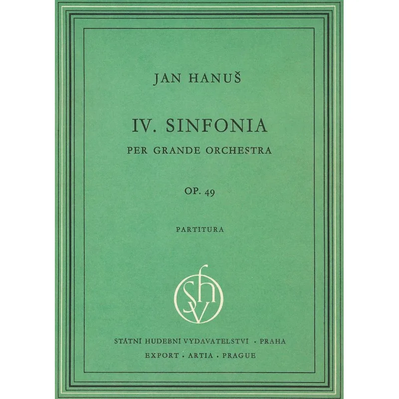 Bärenreiter IV. symfonie pro velký orchestr op. 49