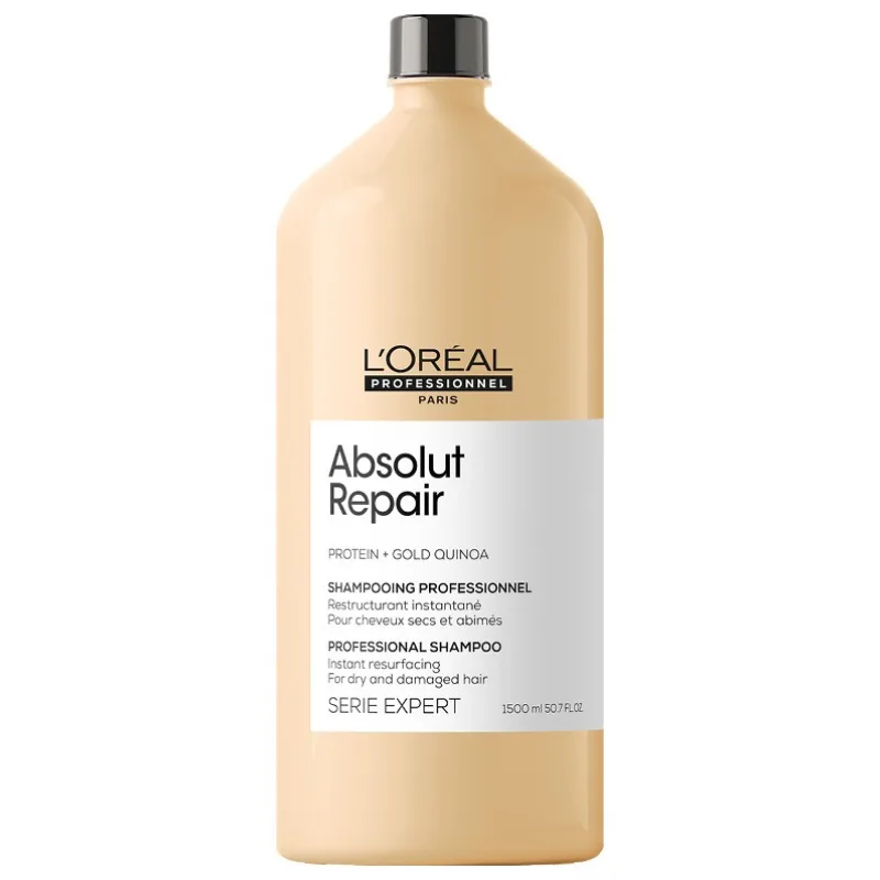 LOREAL Serie Expert Absolut Repair Shampoo 1500ml - pre veľmi poškodené vlasy
