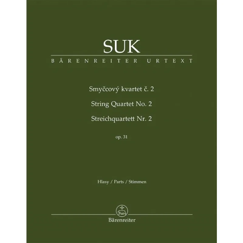 Bärenreiter Smyčcový kvartet č. 2 op. 31