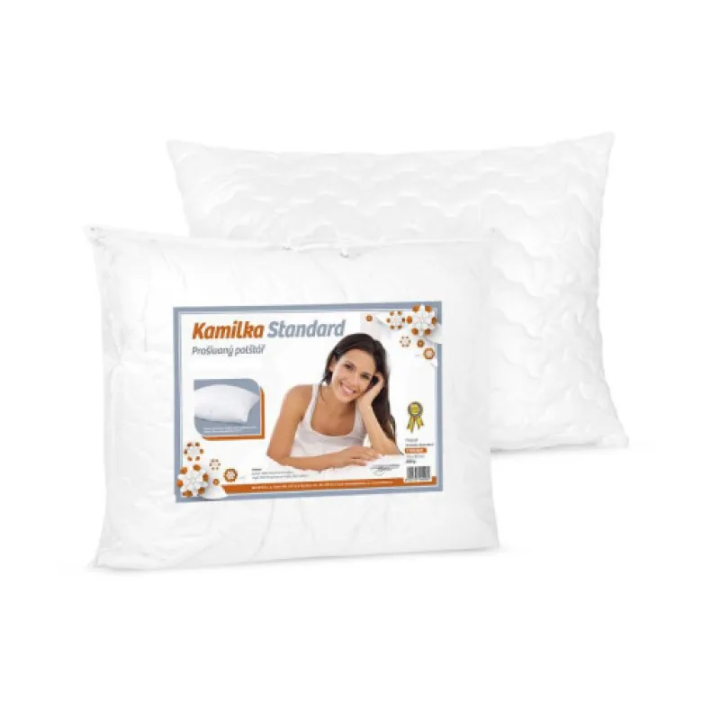 Bellatex Polštář Kamilka STANDARD 800g bílý - 70x90 cm