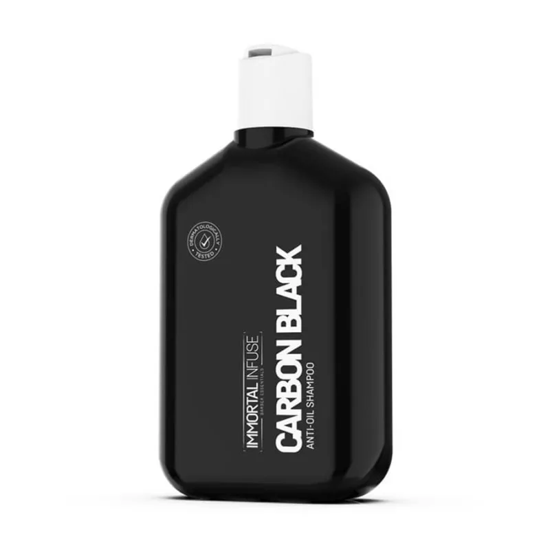 Šampón pre mastné vlasy IMMORTAL Infuse Anti-Oil carbon black shampoo 500 ml