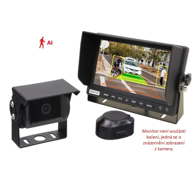 AHD 1080P kamera 4PIN, PAL s detekcí chodců svc500AHD10dt