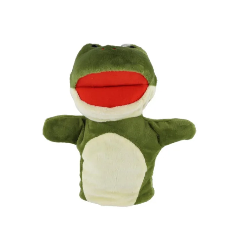 Plyšový maňásek Žába, 25-30cm