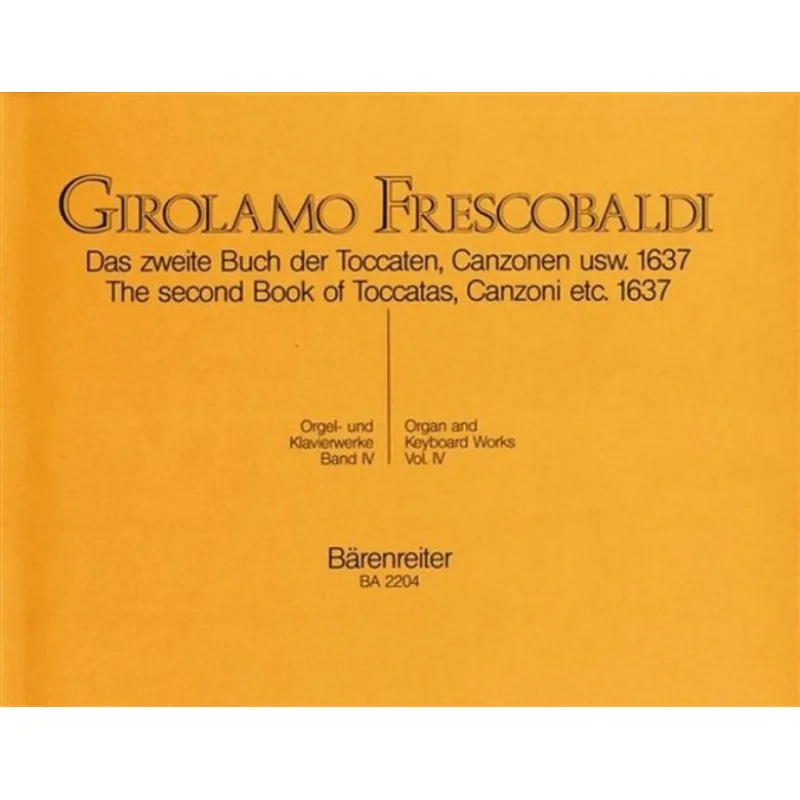 Bärenreiter Varhanní a klavírní dílo - 4. díl