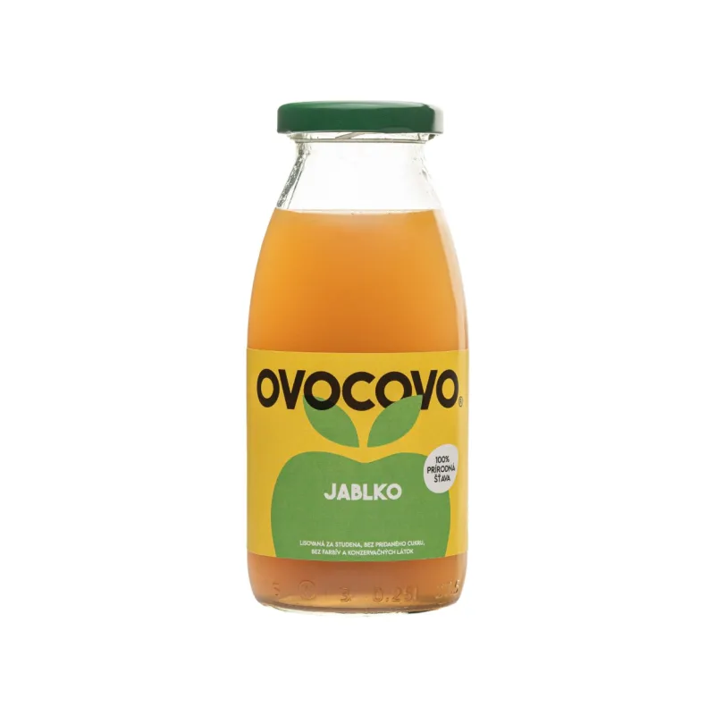 Ovocovo Jablko 100% 250ml