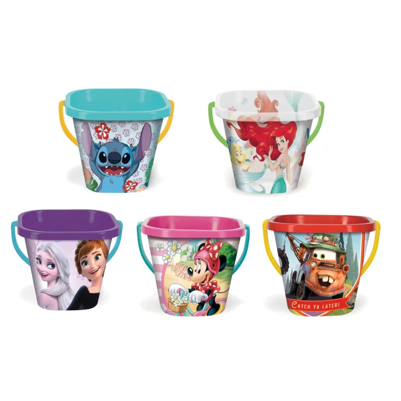 WADER Vedro štvorcové Disney 2L plast mix druhov 19x17cm Wader
