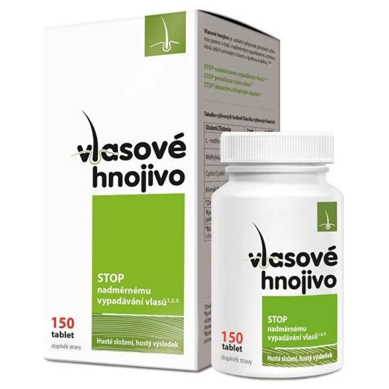 SIMPLY YOU VLASOVÉ HNOJIVO 150 tabliet proti vypadávaniu, rednutiu, lámaniu a štiepeniu vlasov