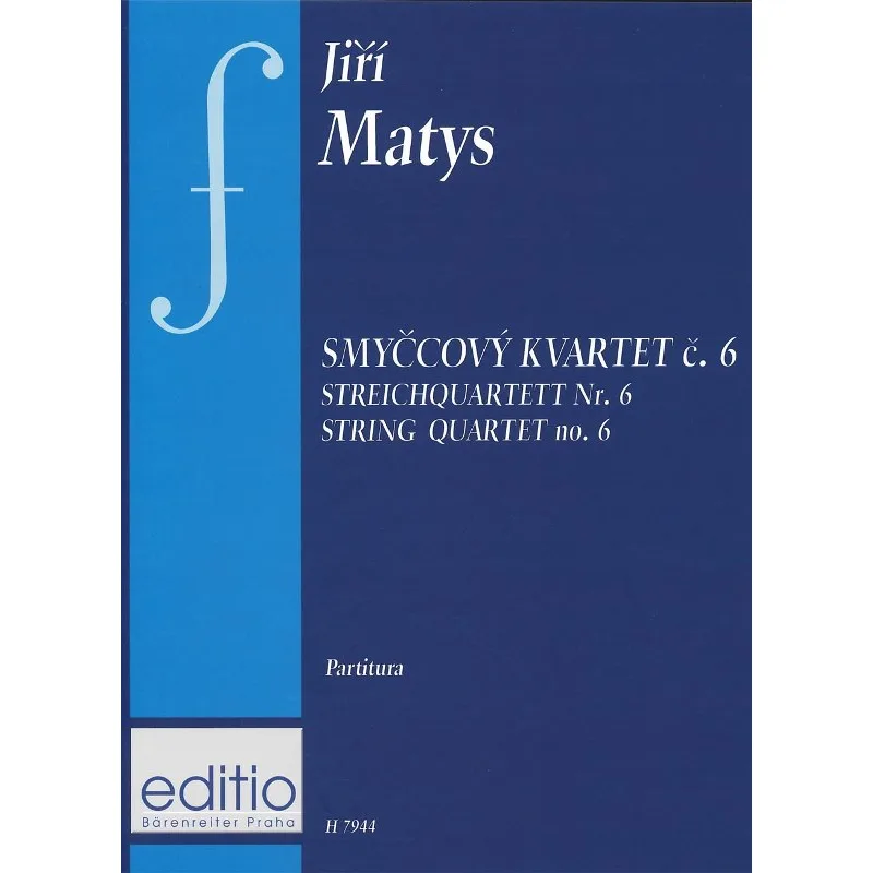 Bärenreiter Smyčcový kvartet č. 6