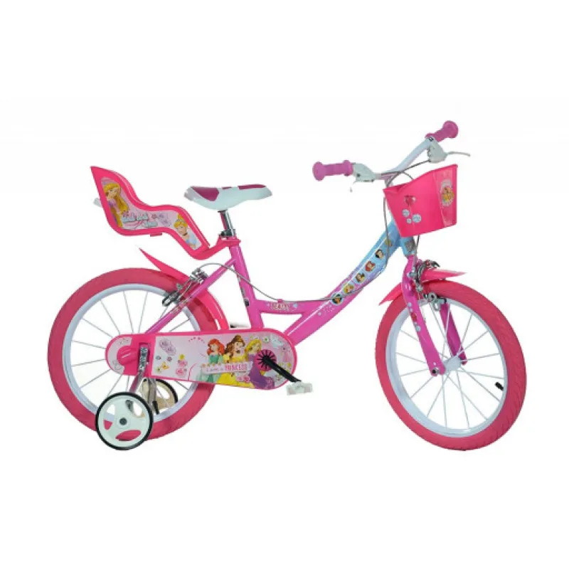 Dino Bikes Dětské kolo Princezny Disney 14"
