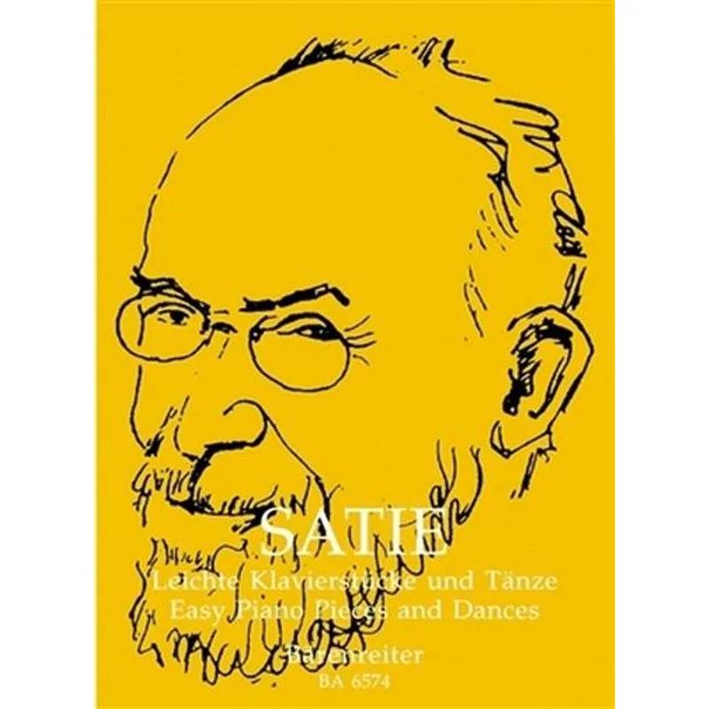 Bärenreiter Snadné klavírní skladby a tance (Satie)