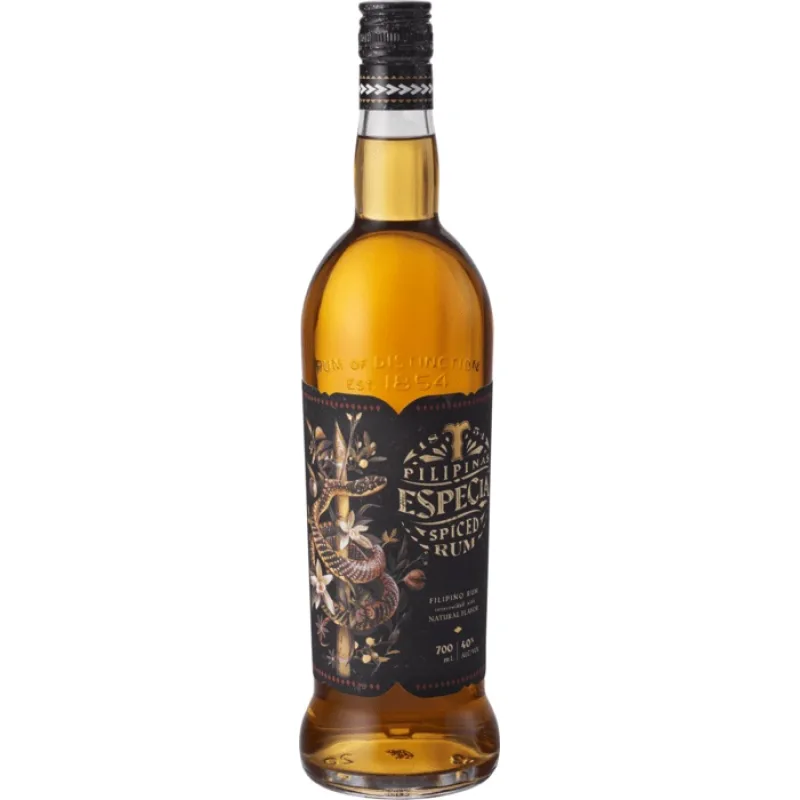 Tanduay Especia Spiced Rum 40% 0,7 l (čistá fľaša)