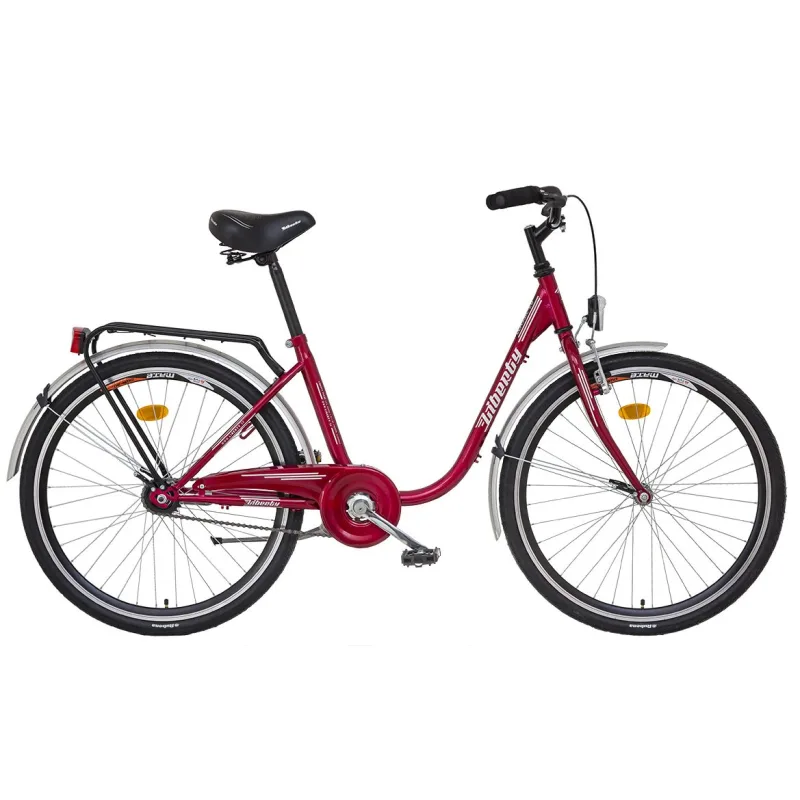 LIBERTY Městské jízdní kolo CLASSIC 1spd. 26" 2026 červené