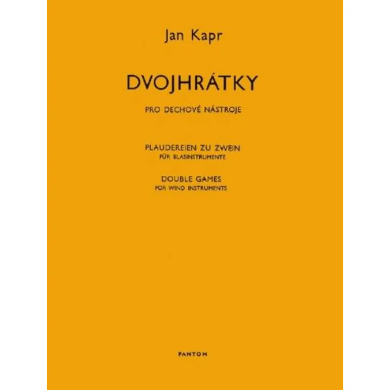 Schott Music Panton Dvojhrátky pro dechové nástroje