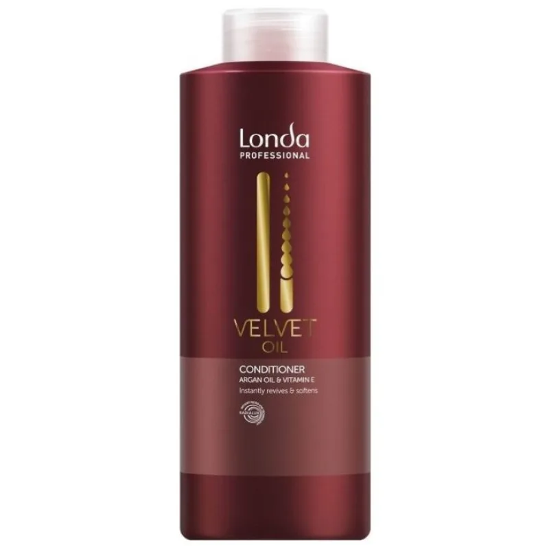 LONDA Velvet Oil Argan Oil Conditioner 1000ml - regeneračný kondicioner s arganovým olejom