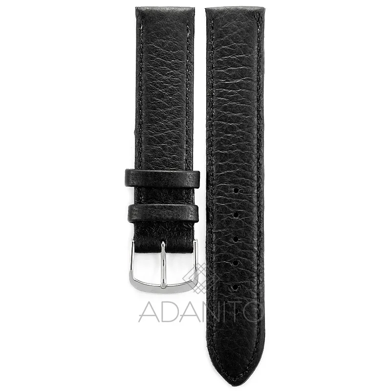 Terra-Hirschleder - Remienok na hodinky z jelenej kože FLUCO 394-01-18